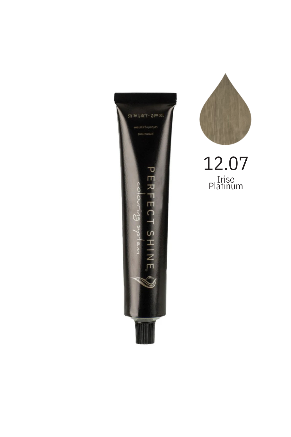 Perfect Shine Permanent Profesyonel Saç Boyası 100ml - İrize Sedefli Ultra Platin/Doğal Gümüş (EXT LIGHT-12.07)