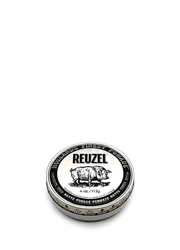 Reuzel Concrete Hold Matte Pomade Güçlü Tutuşlu, Mat Bitişli Su Bazlı Pomad 113 gr