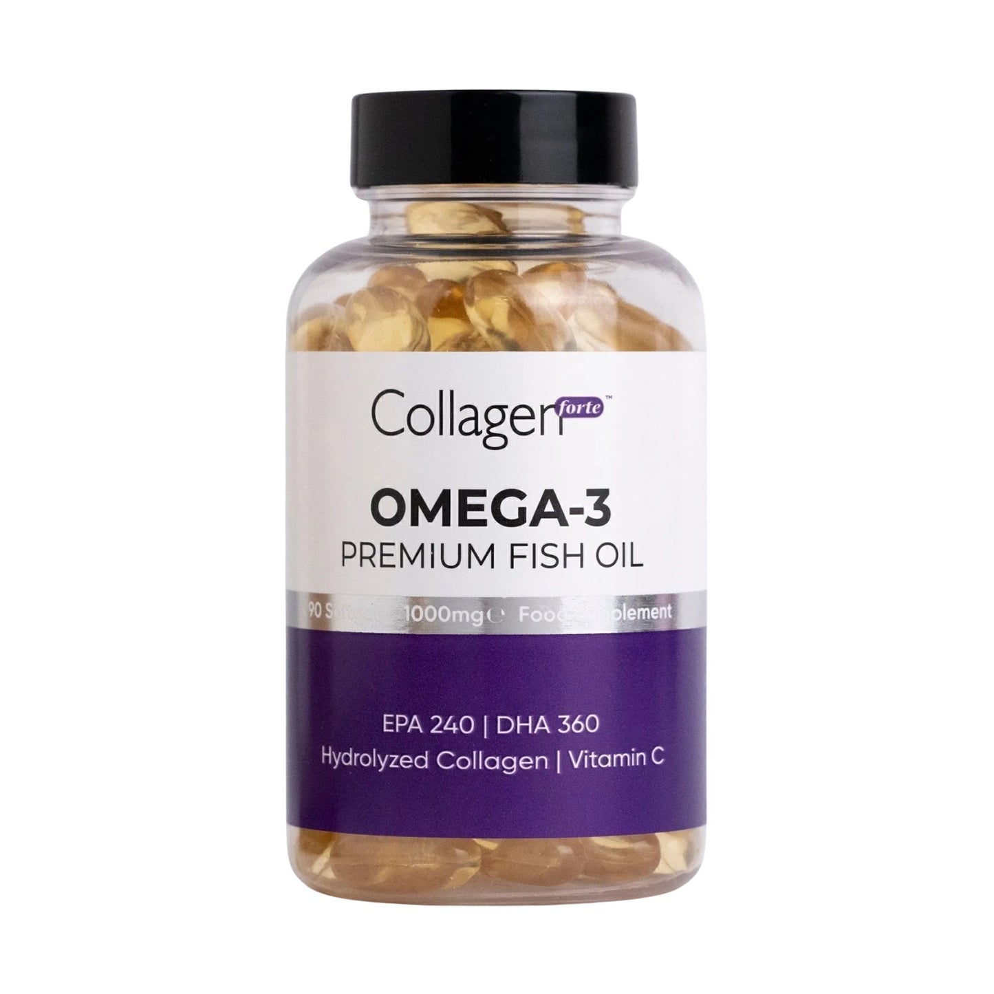 Collagen Forte Platinum Omega 3 Premium 1000 mg 90 Gel