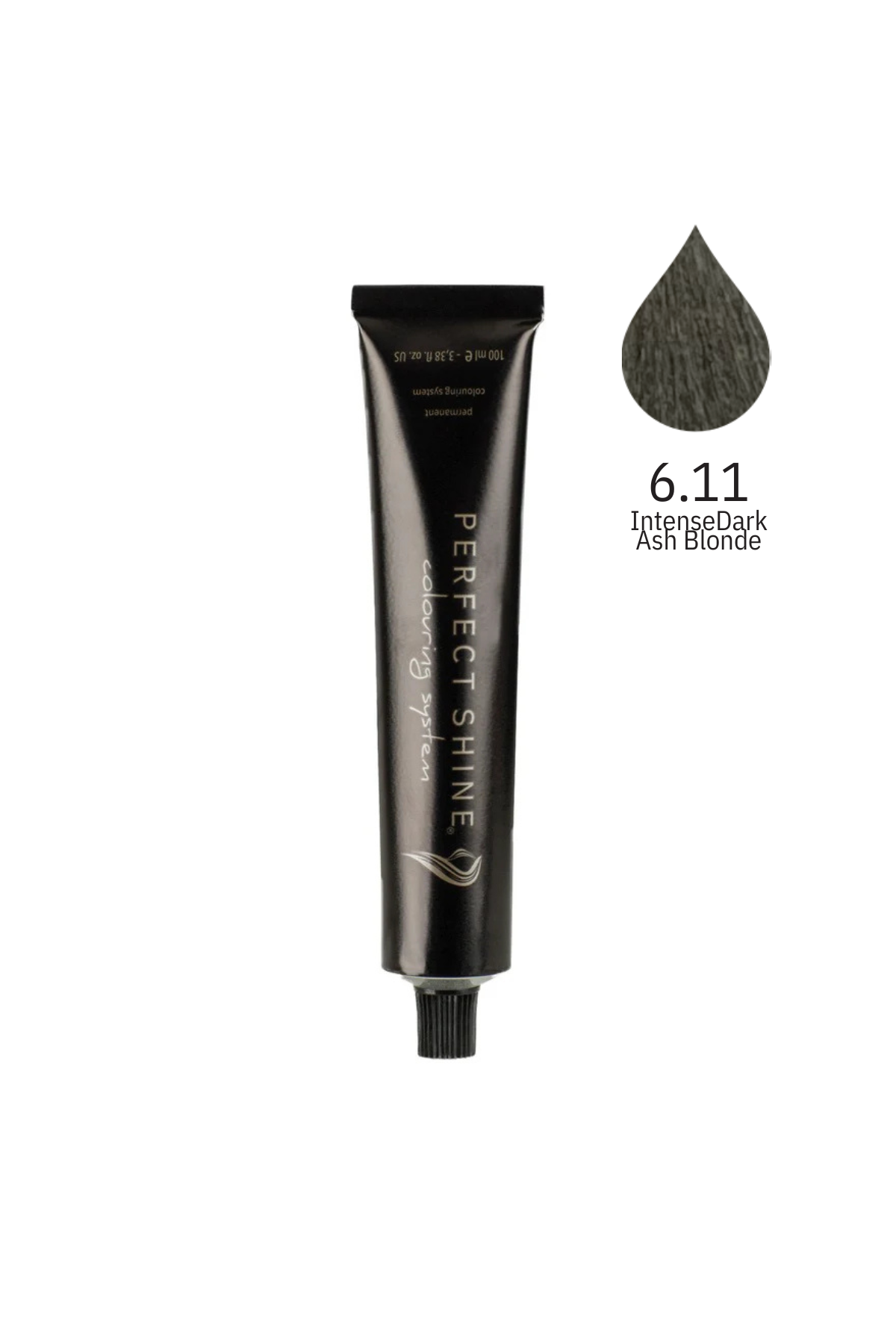 Perfect Shine Permanent Profesyonel Saç Boyası 100ml -Ekstra Yoğun Küllü Koyu Kumral (INTENSE ASH - 6.11)