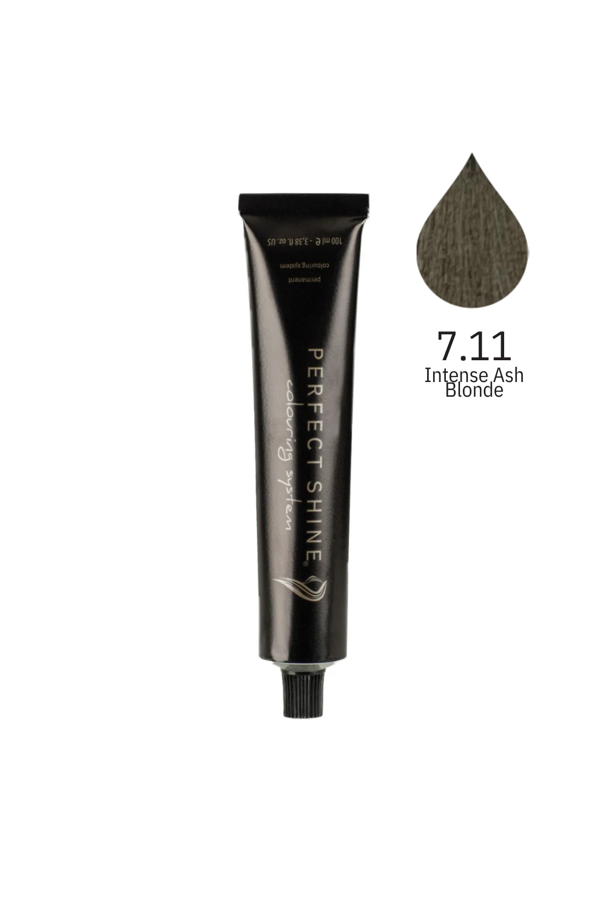 Perfect Shine Permanent Profesyonel Saç Boyası 100ml -Ekstra Yoğun Küllü Kumral (INTENSE ASH - 7.11)