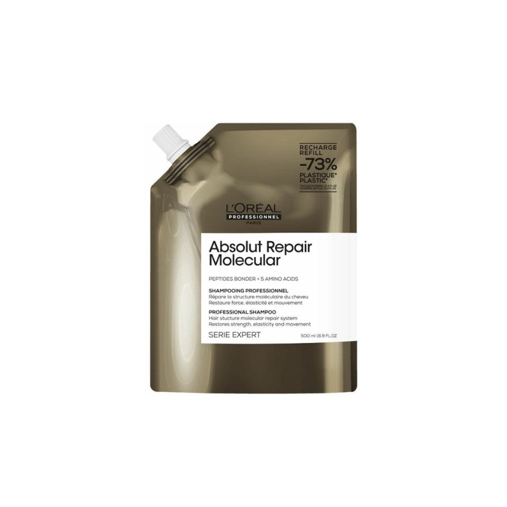 L'Oreal Professionnel Absolut Repair Molecular Yıpranmış Saçlar İçin Şampuan Refill 500ml