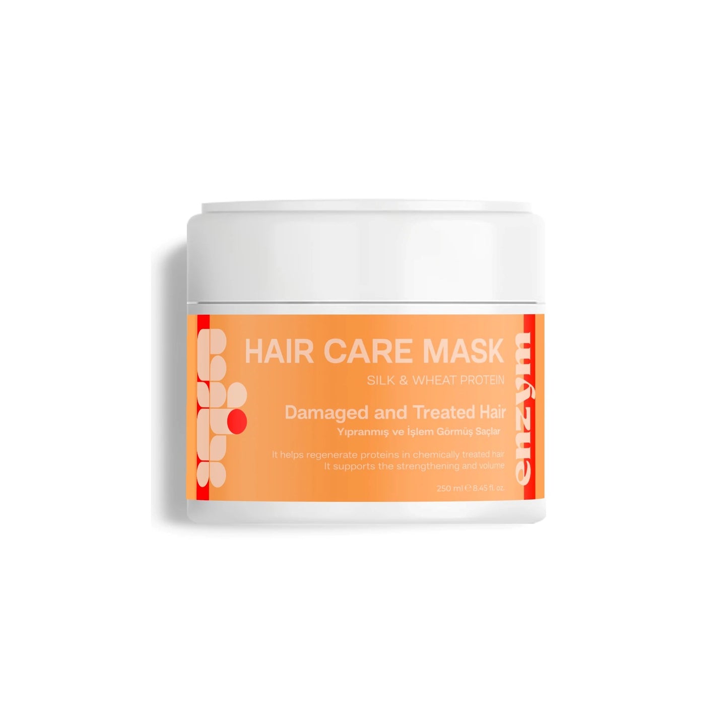Enzym Kuru ve Yıpranmış Saçlar Serisi Bakım Maskesi 250ml