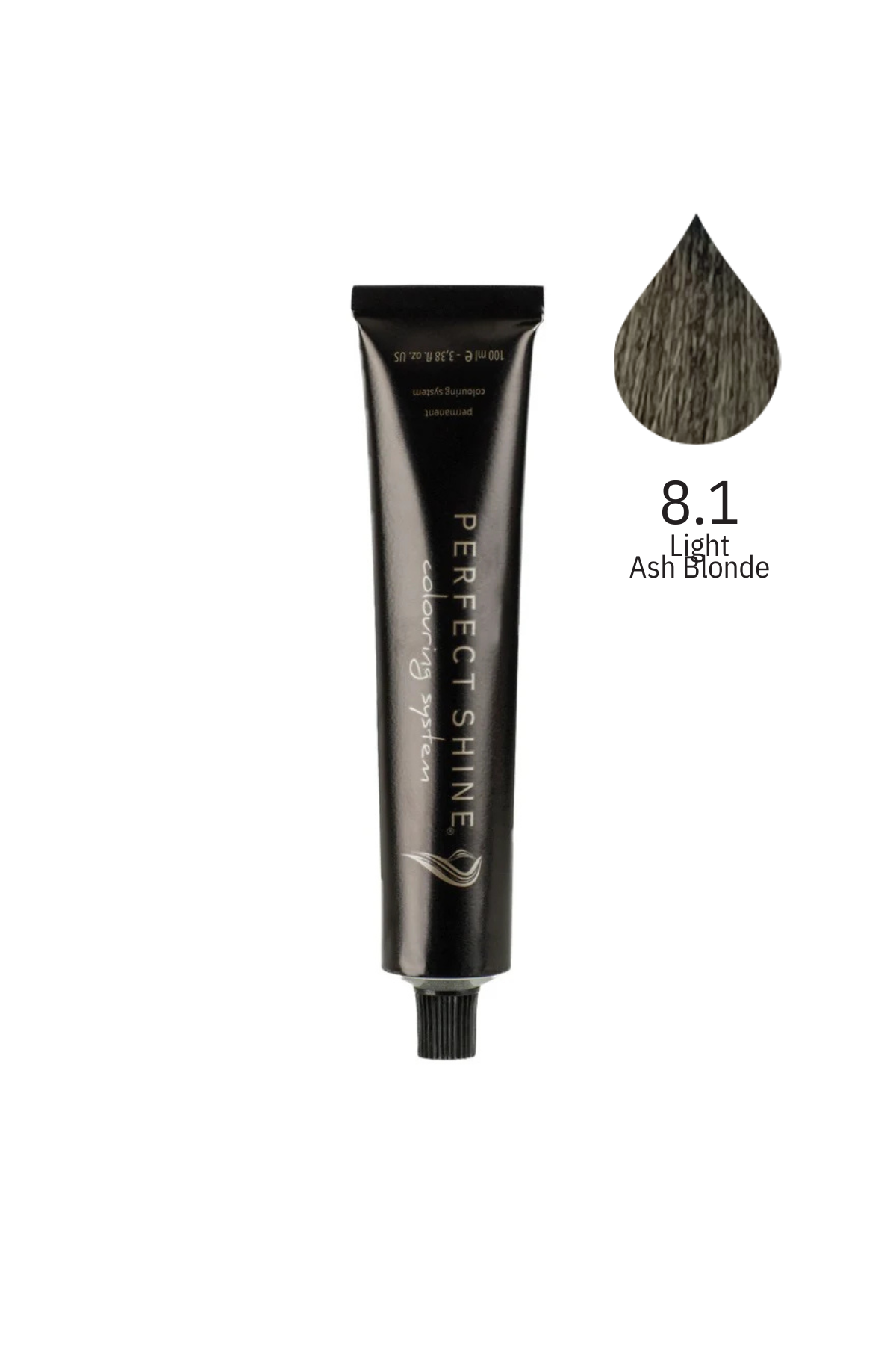 Perfect Shine Permanent Profesyonel Saç Boyası 100ml -Yoğun Açık Küllü Kumral (ASH - 8.1)