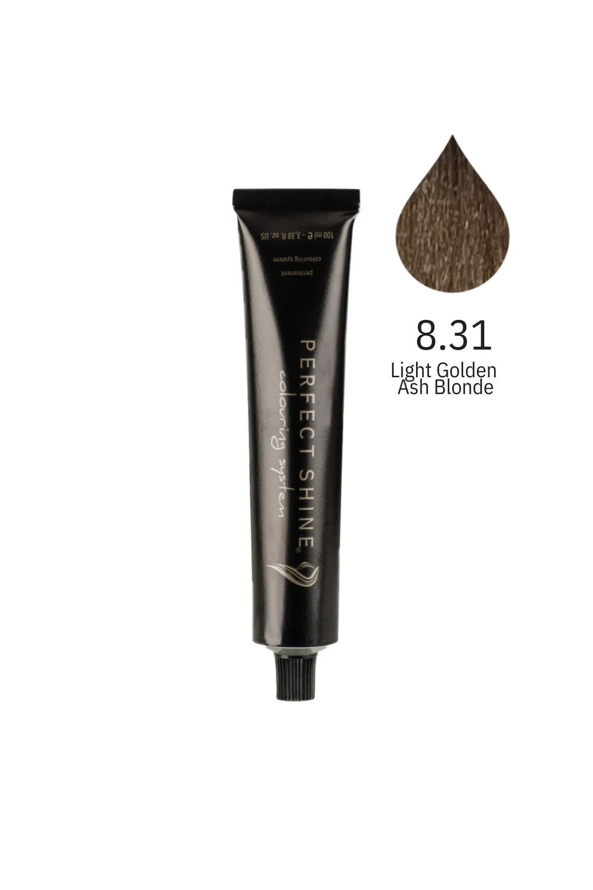 Perfect Shine Permanent Profesyonel Saç Boyası 100ml - Açık Kum Beji Sarı / Açık Kumral(SAND-8.31)