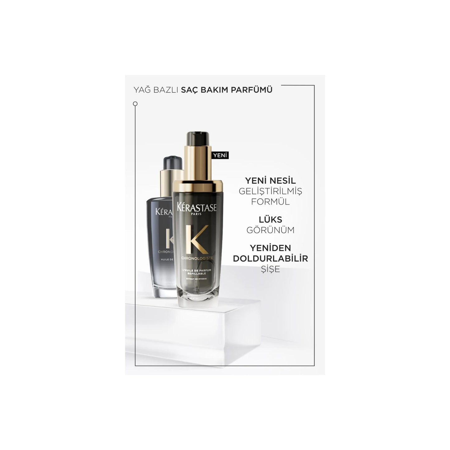 Kerastase Chronologiste L'huile De Parfum Canlandırıcı Saç Bakım Yağı 75 ml