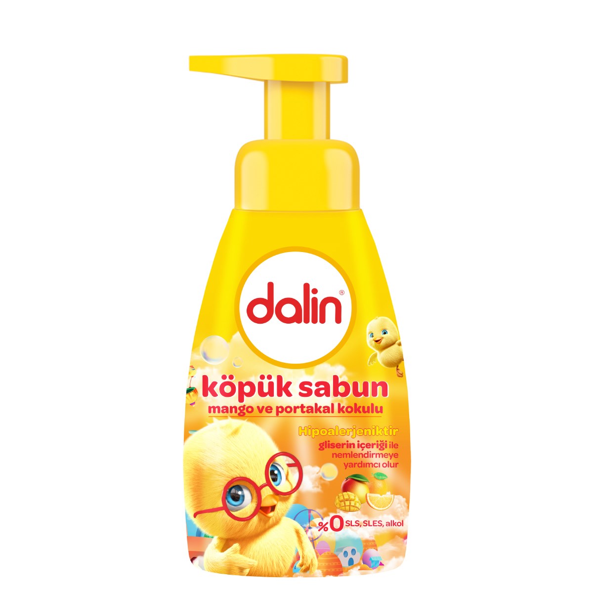 Dalin Mango ve Portakal Kokulu Köpük Sabun 200 ml
