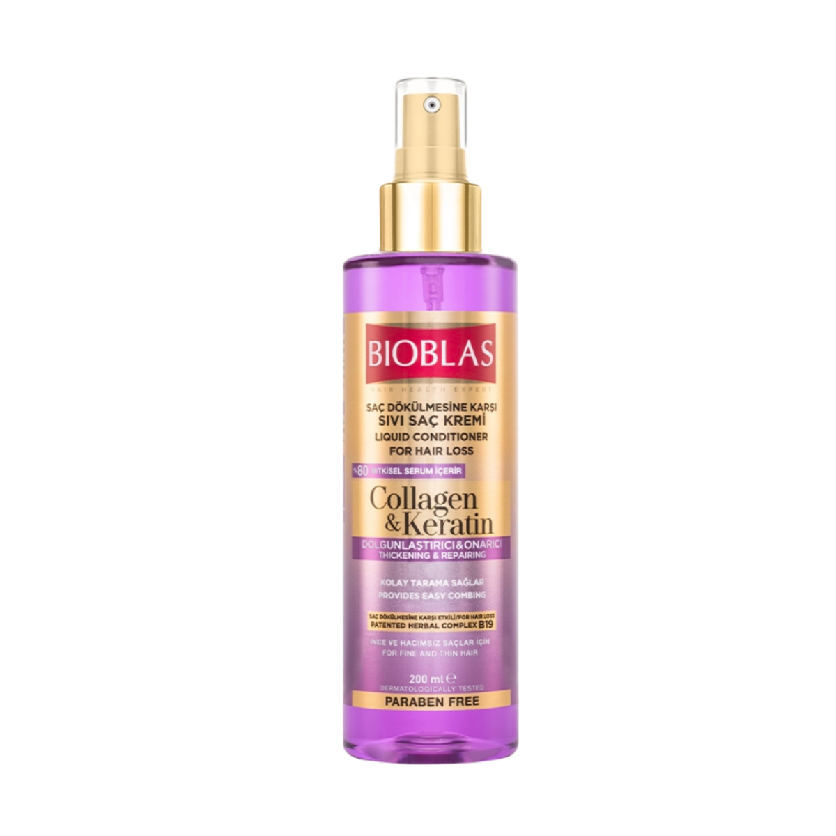 Bioblas Kolajen & Keratin Sıvı Saç Kremi 200 ml