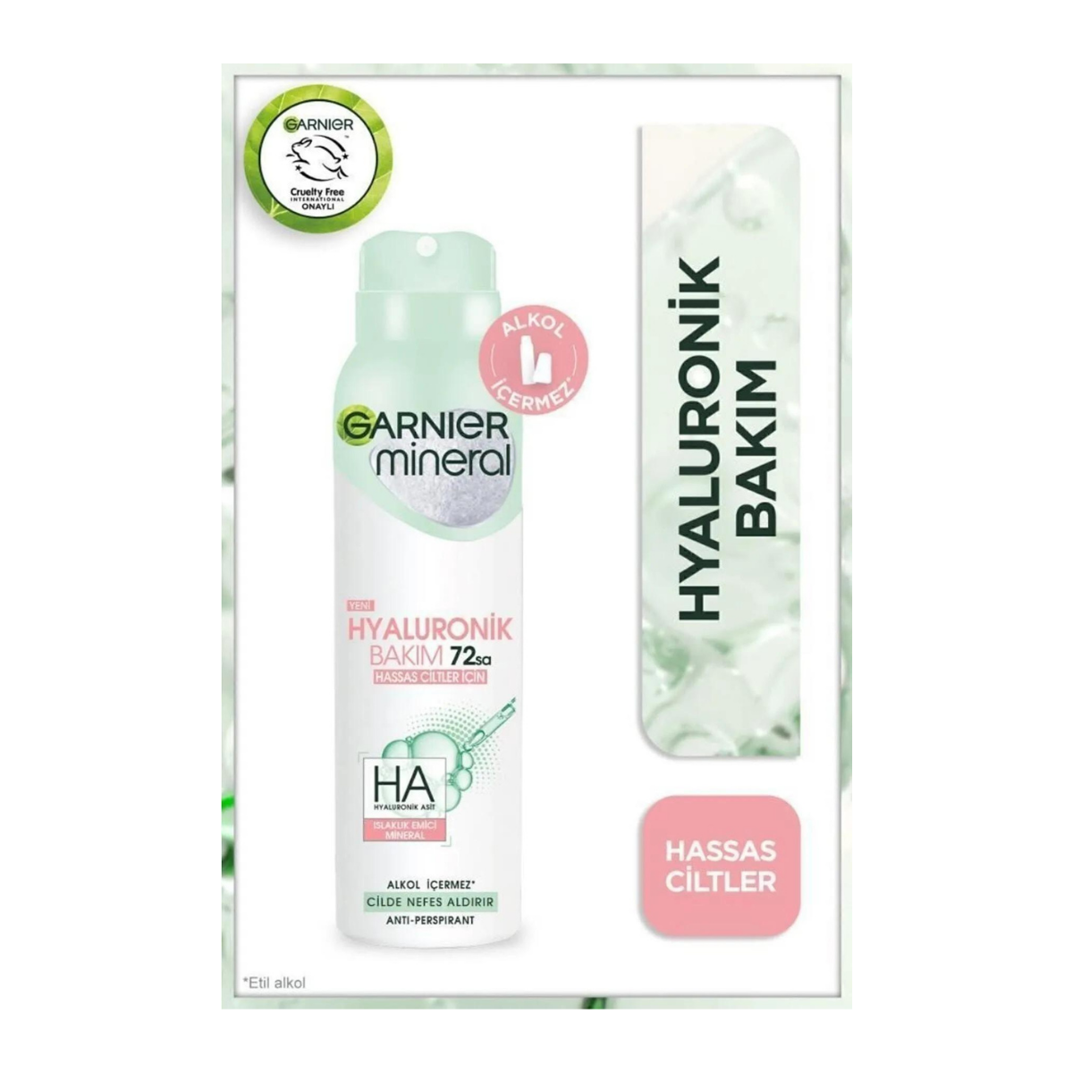 Garnier Mineral Hyaluronic Care Spray Deodorant 150ml
