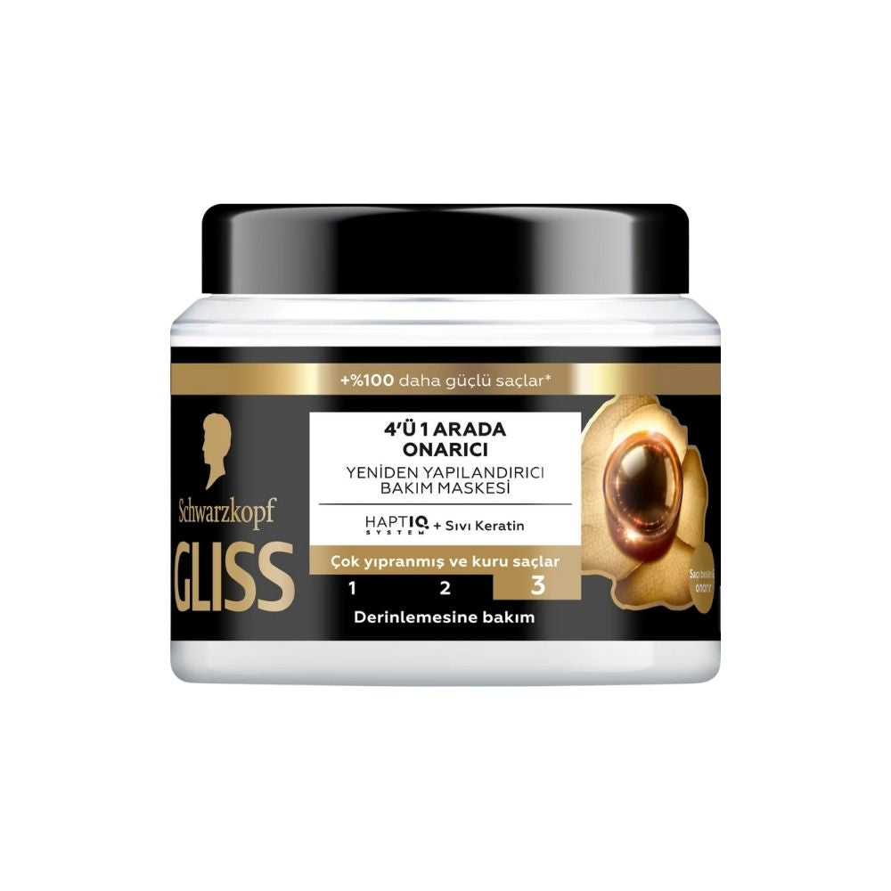 Gliss Ultimate Repair 4 in 1 Repairing and Restructuring Hair Mask 400ml