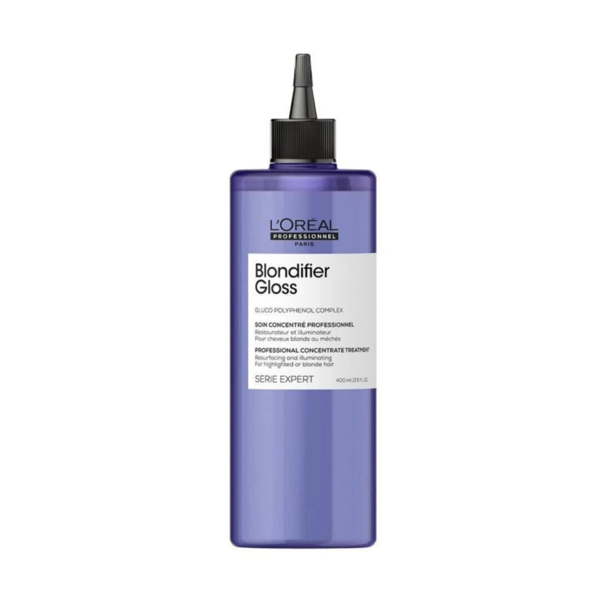 L'Oreal Professionnel Serie Expert Blondifier Gloss Концентрированная жидкая маска против ломкости и блеска для светлых волос 400 мл