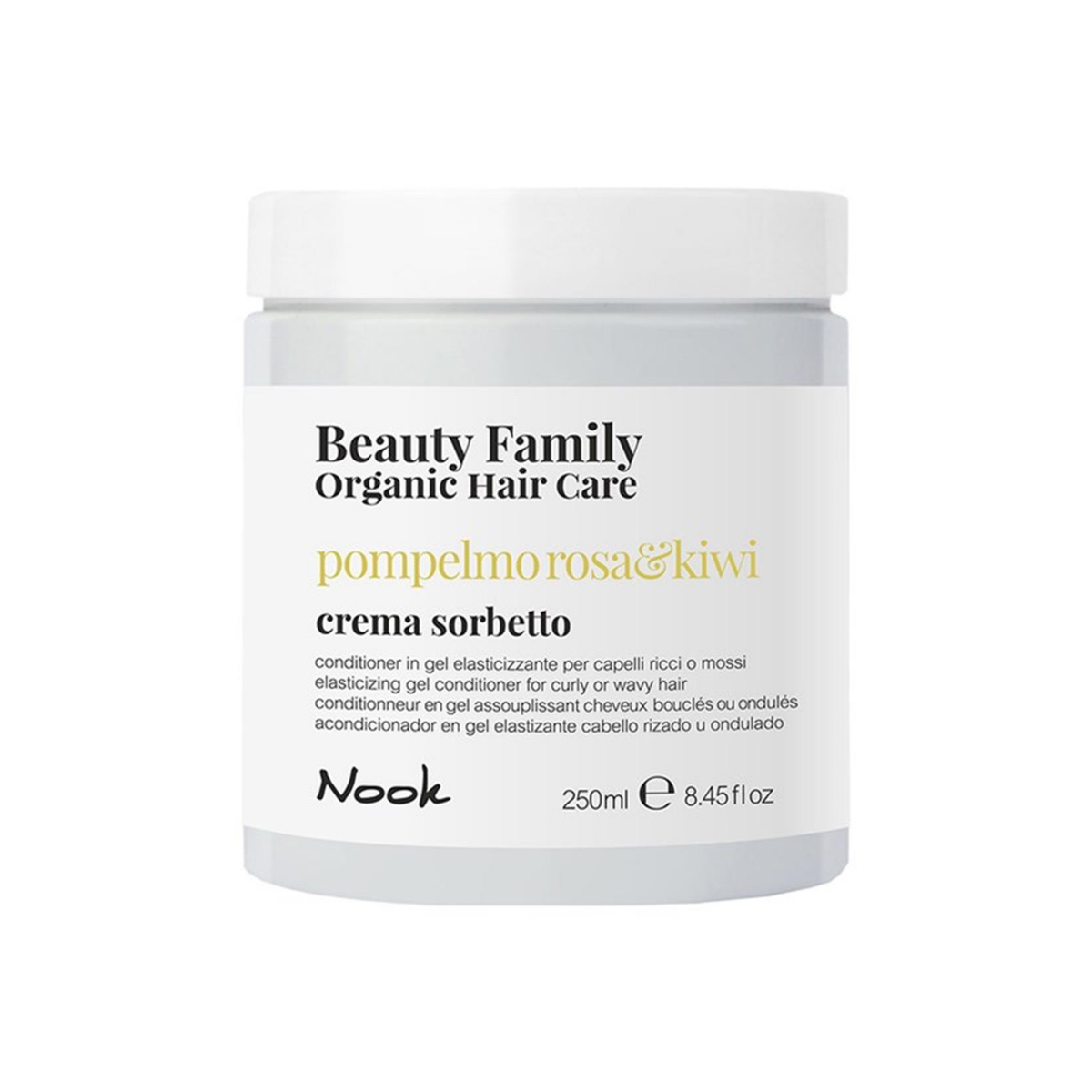 Nook Cream for Wavy and Curly Hair 250 ml (Vegan) Beauty Family