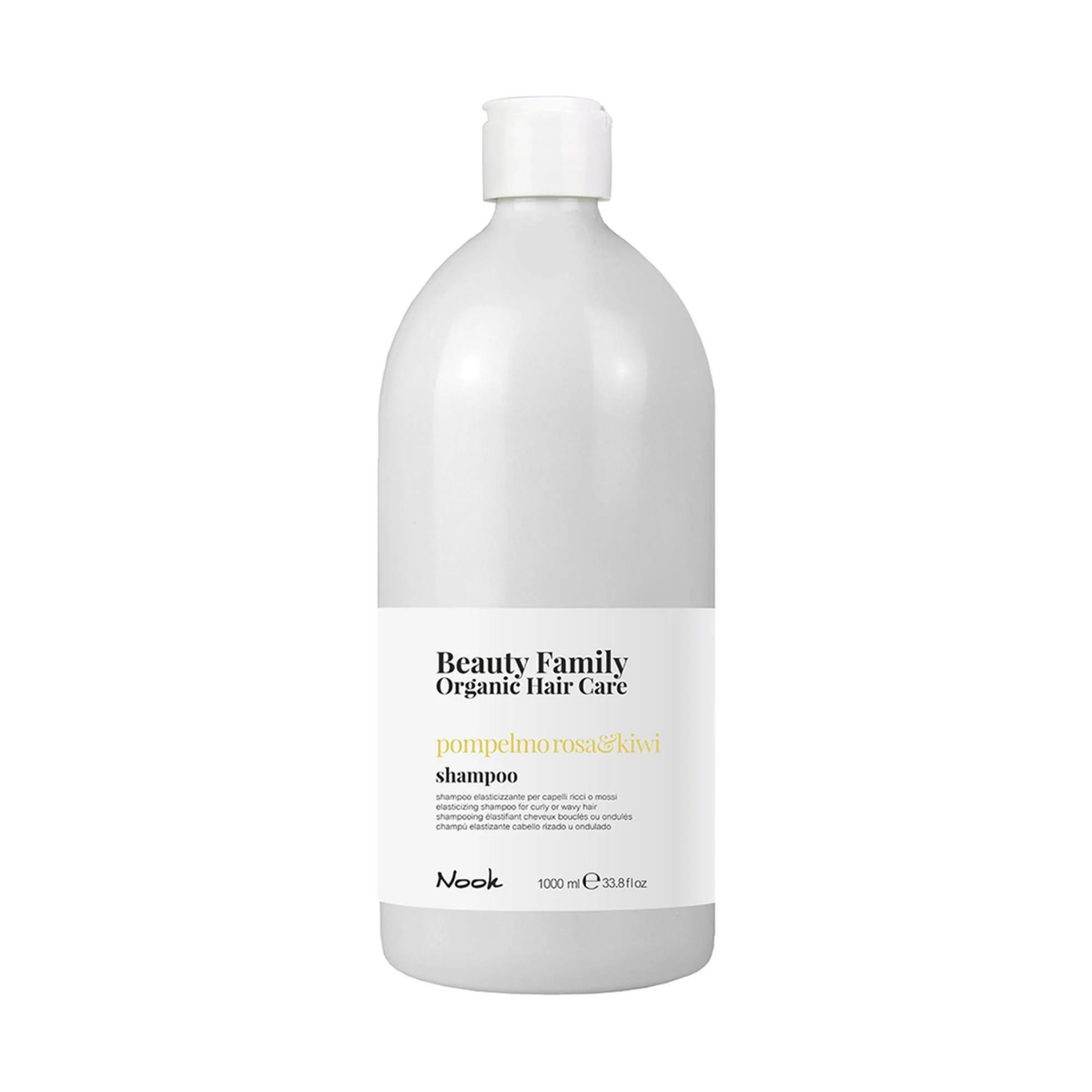 Nook Шампунь для волнистых и вьющихся волос 1000 мл (веганский) Beauty Family