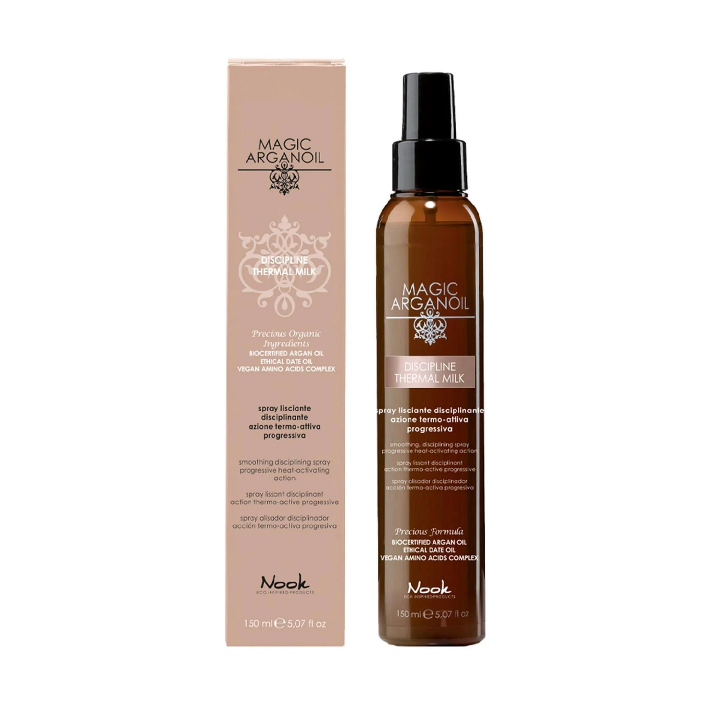 Nook Heat Protection Milk for Porous Hair 150 ml (Vegan) Magic Argan Oil