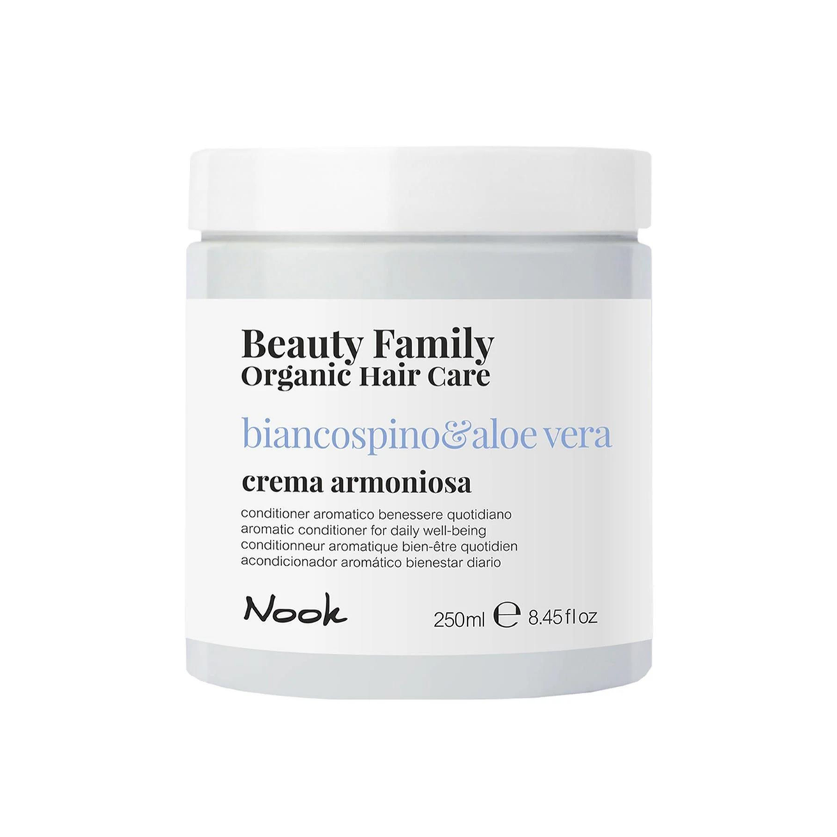 Ароматный крем Nook для ежедневного ухода 250 мл (веганский) Beauty Family