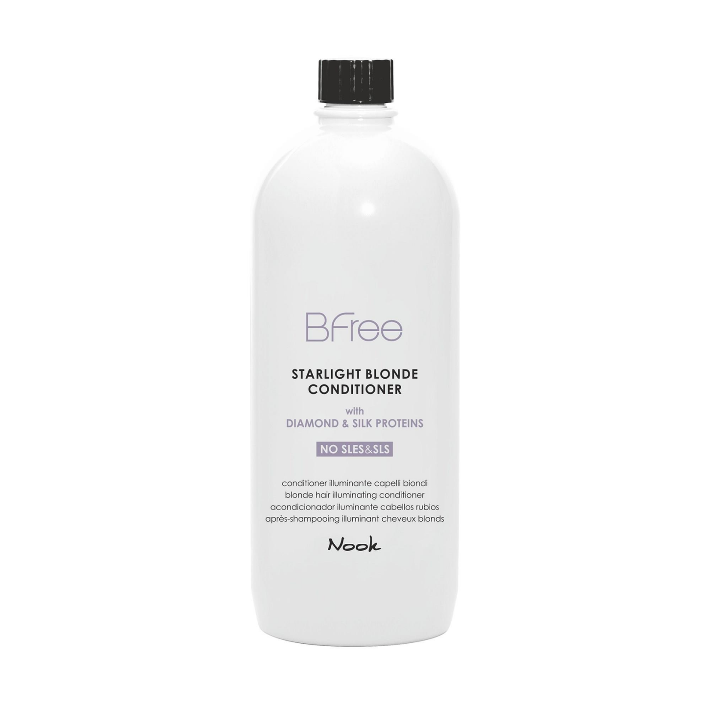 Nook Осветляющий кондиционер для светлых волос 1000 мл (веганский) Bfree Series