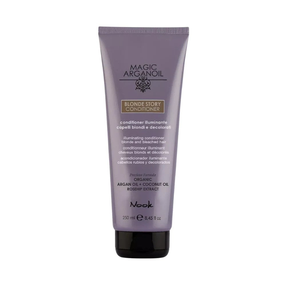 Nook Magic Arganoil Blonde Story Sarı Saçlar İçin Parlatıcı Saç Kremi 250ml