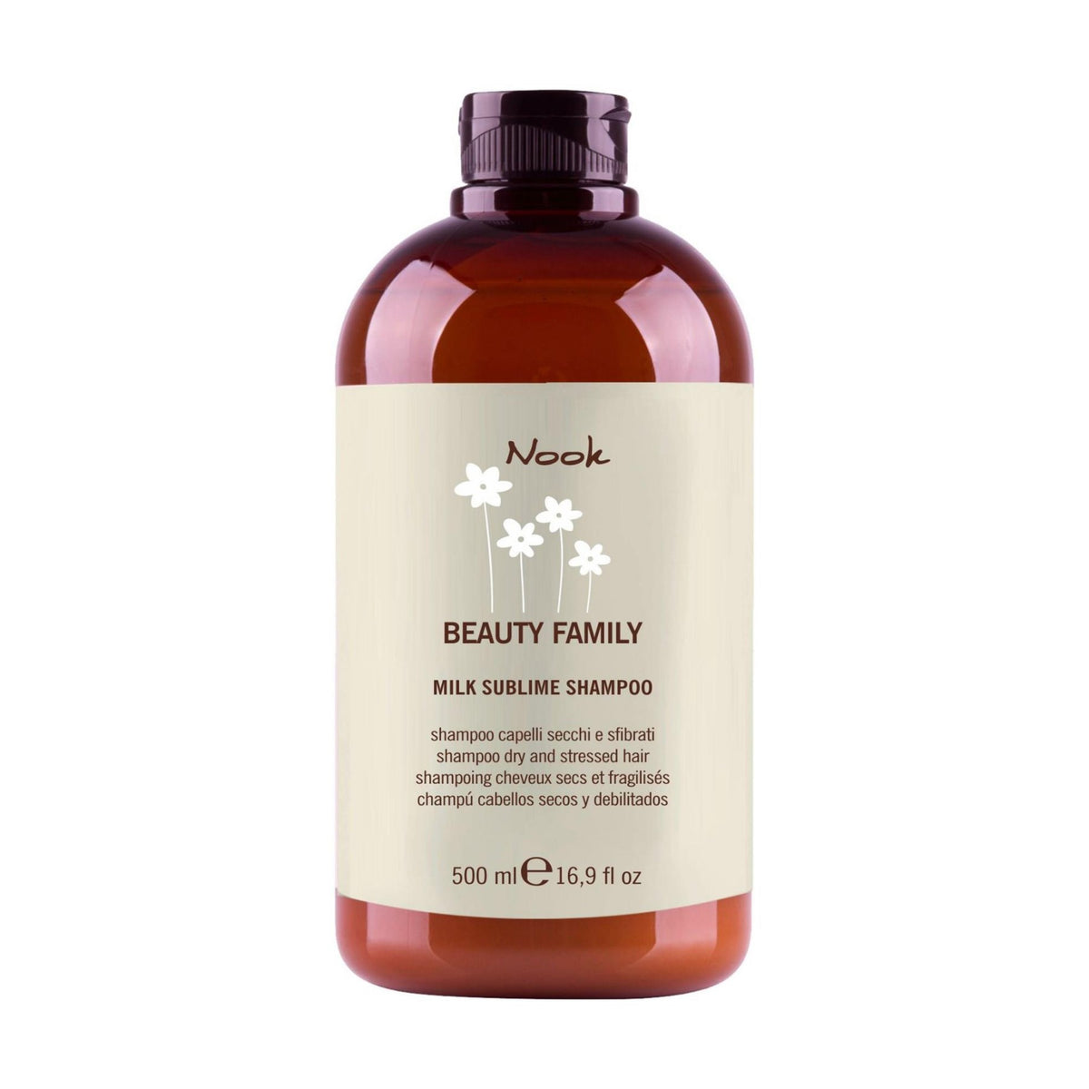 Nook Beauty Family Kuru Yıpranmış Saçlara Badem Proteini Zeytinyağı Özlü Besleyici Onarıcı Şampuan 500ml