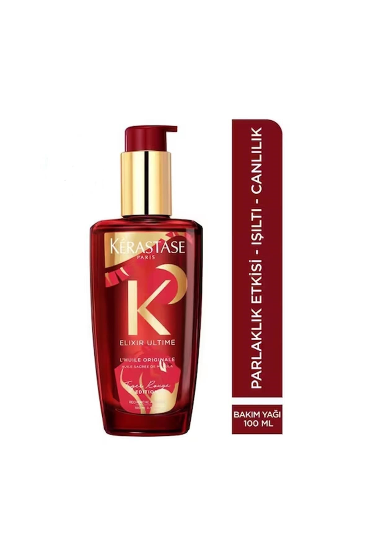 Kerastase Elixir Ultime L'Huile Originale Rouge Saç Bakım Yağı 100ml