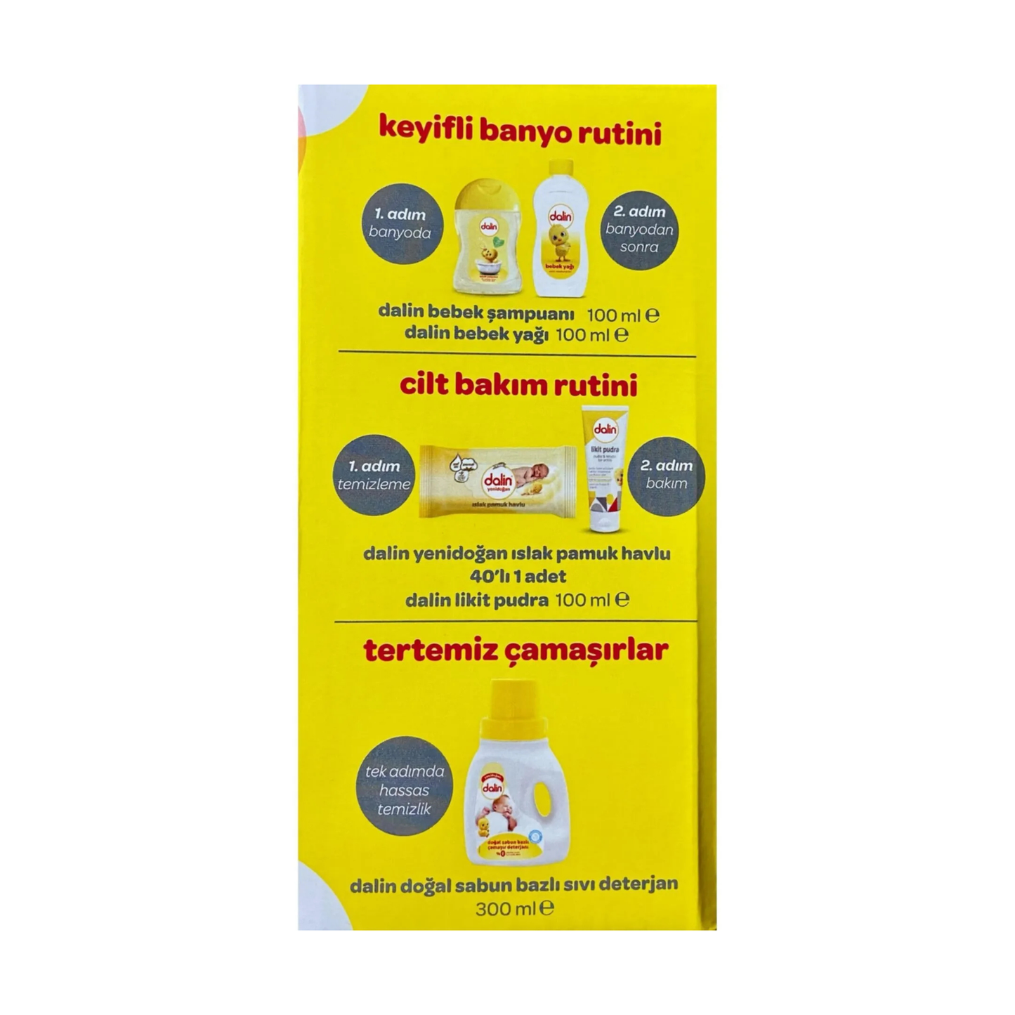 Набор для ухода за детьми Dalin Baby Care 5 товаров в 1