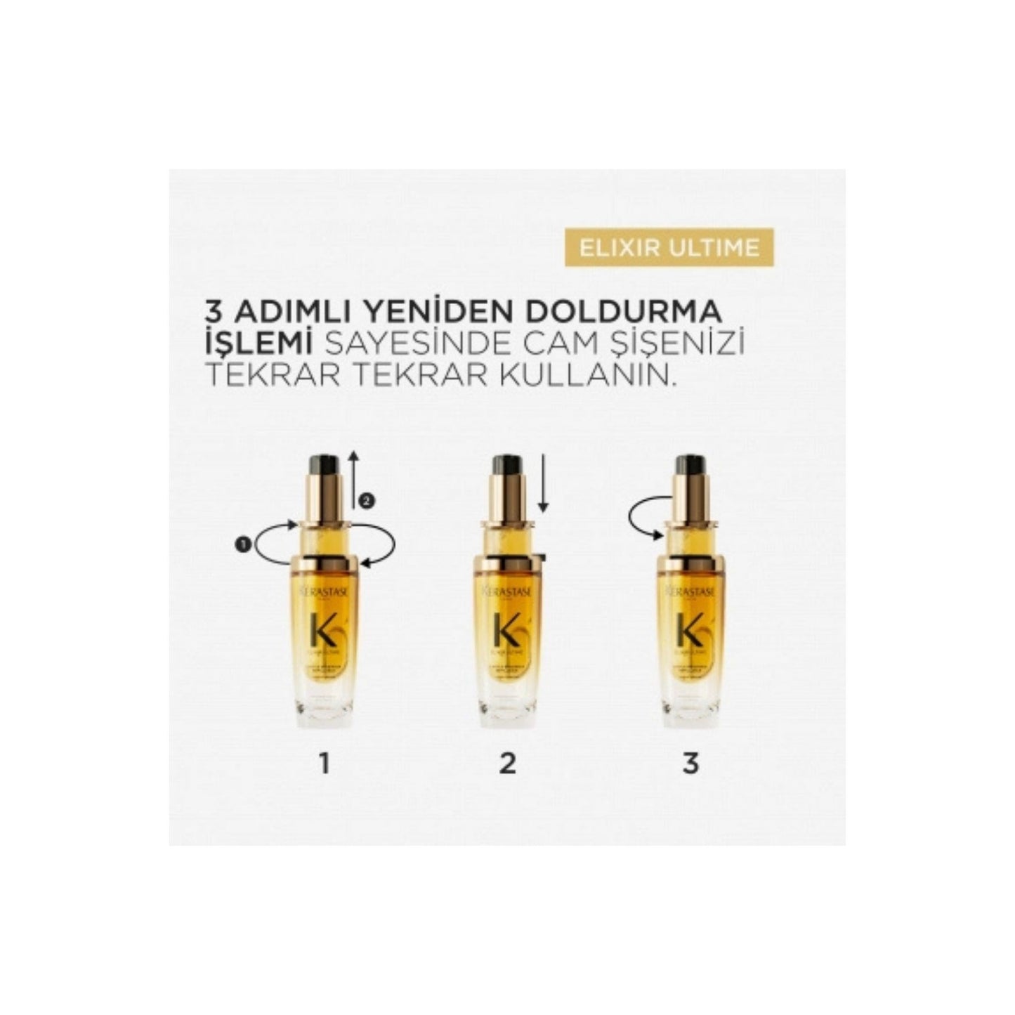 Kerastase Elixir Ultime L'Huile Originale Saç Yağı Refill 75 ml