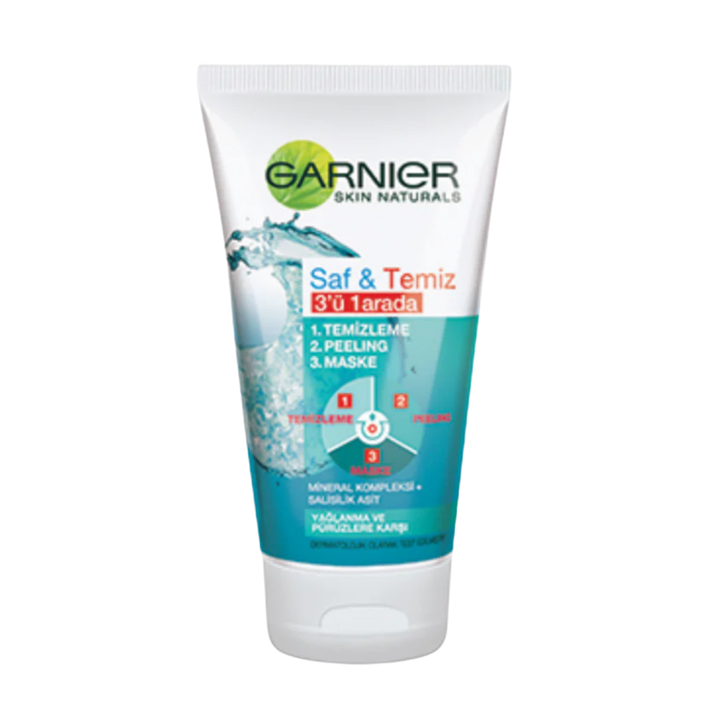 Garnier Pure & Clean 3 in 1 150 ml