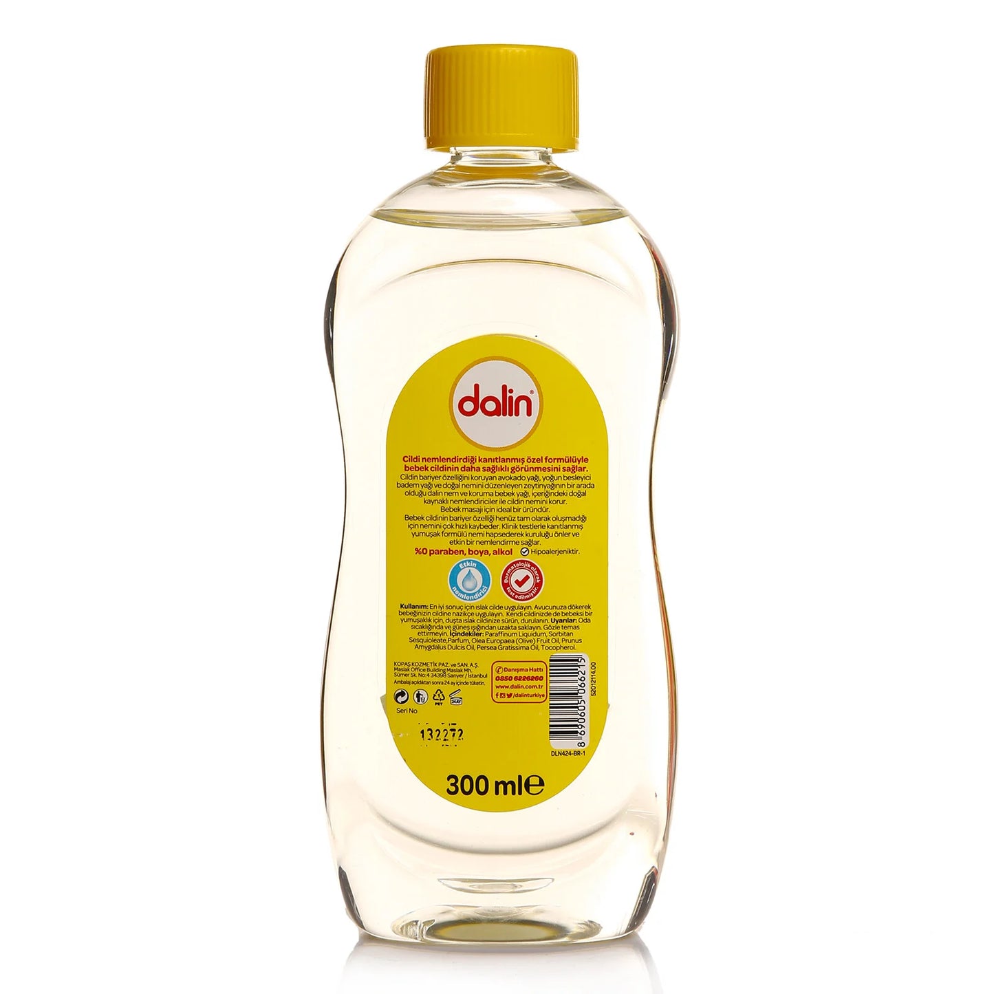 Dalin Moisture and Protection Baby Oil 300 ml
