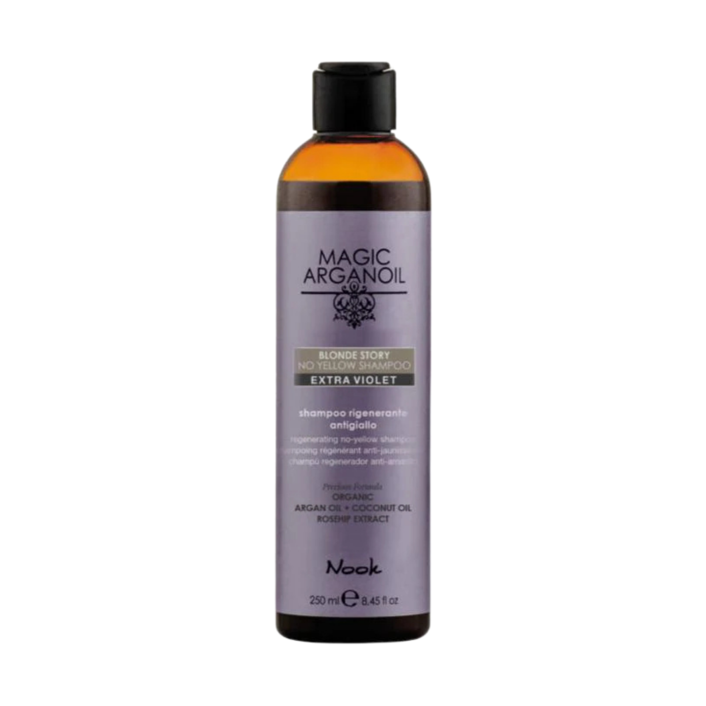 Nook Blonde Story Шампунь No Yellow Silver 250 мл