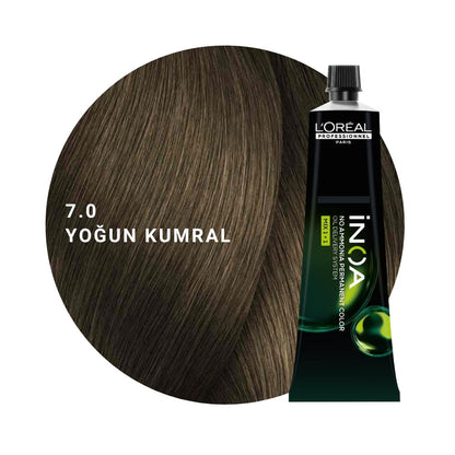 L’Oréal Professionnel INOA Saç Boyası 60gr - 7.0 Yoğun Kumral