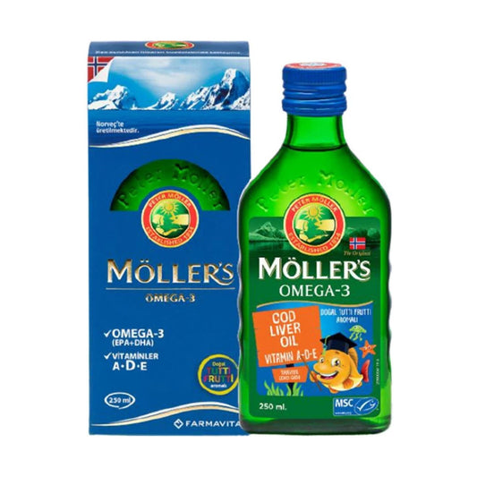 Möllers Omega-3 Balık Yağı Şurubu Tutti Frutti 250 ml