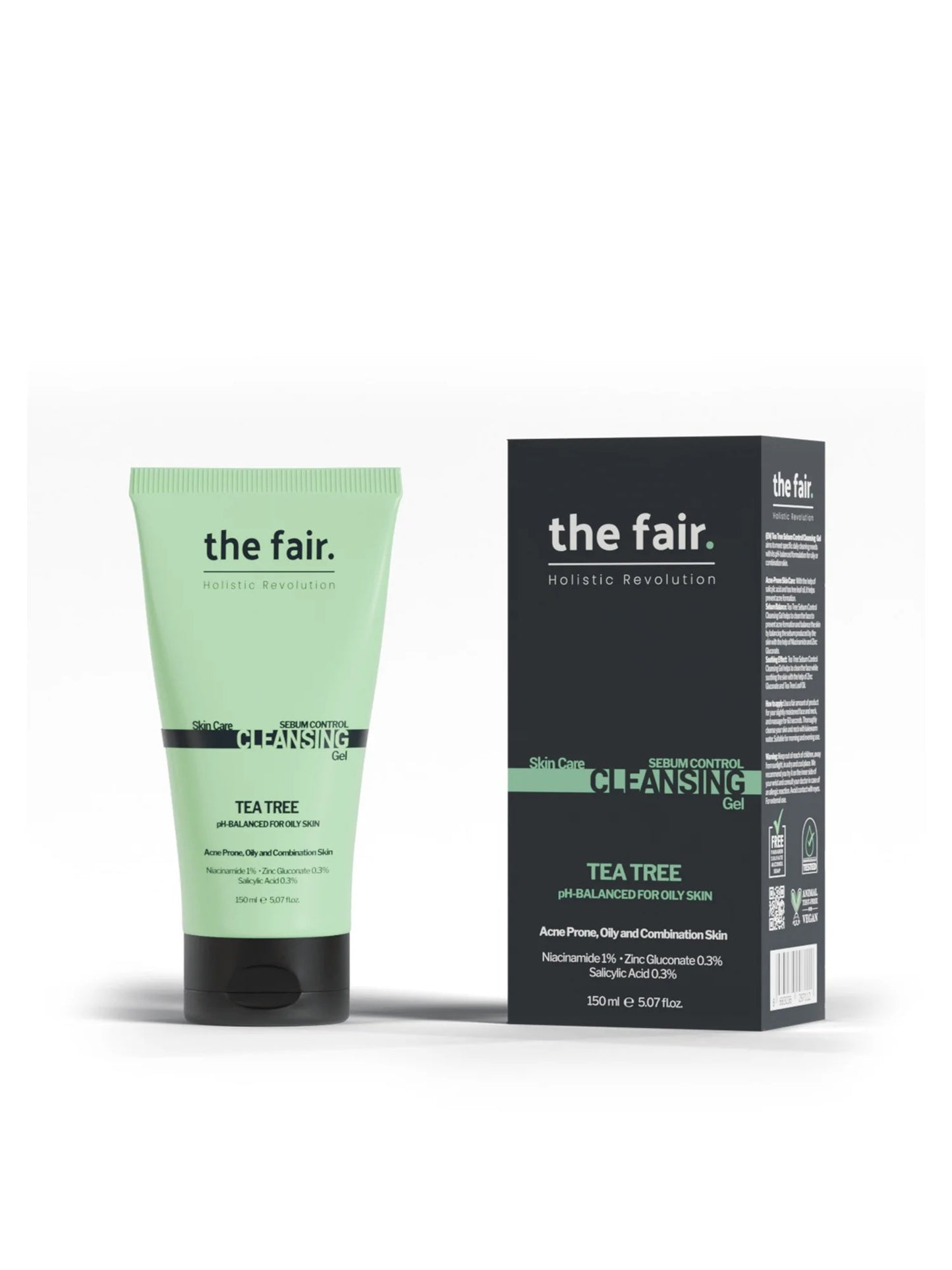 the fair. Çay Ağacı ve Salisilik Asit Sebum Dengeleyici Yüz Yıkama Jeli 150ml