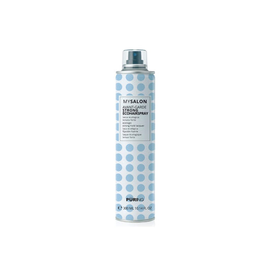 PURING MYSALON Tüm Saçlar için Güçlü Sert Tutuşlu Ekolojik Gazsız Şekillendirici Saç Spreyi 300ml