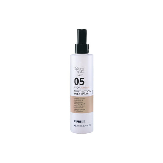 PURING 05 HydrArgan Kuru ve Yıpranmış Saçlar için Argan Yağlı Durulanmayan Saç Bakım Sütü 200ml