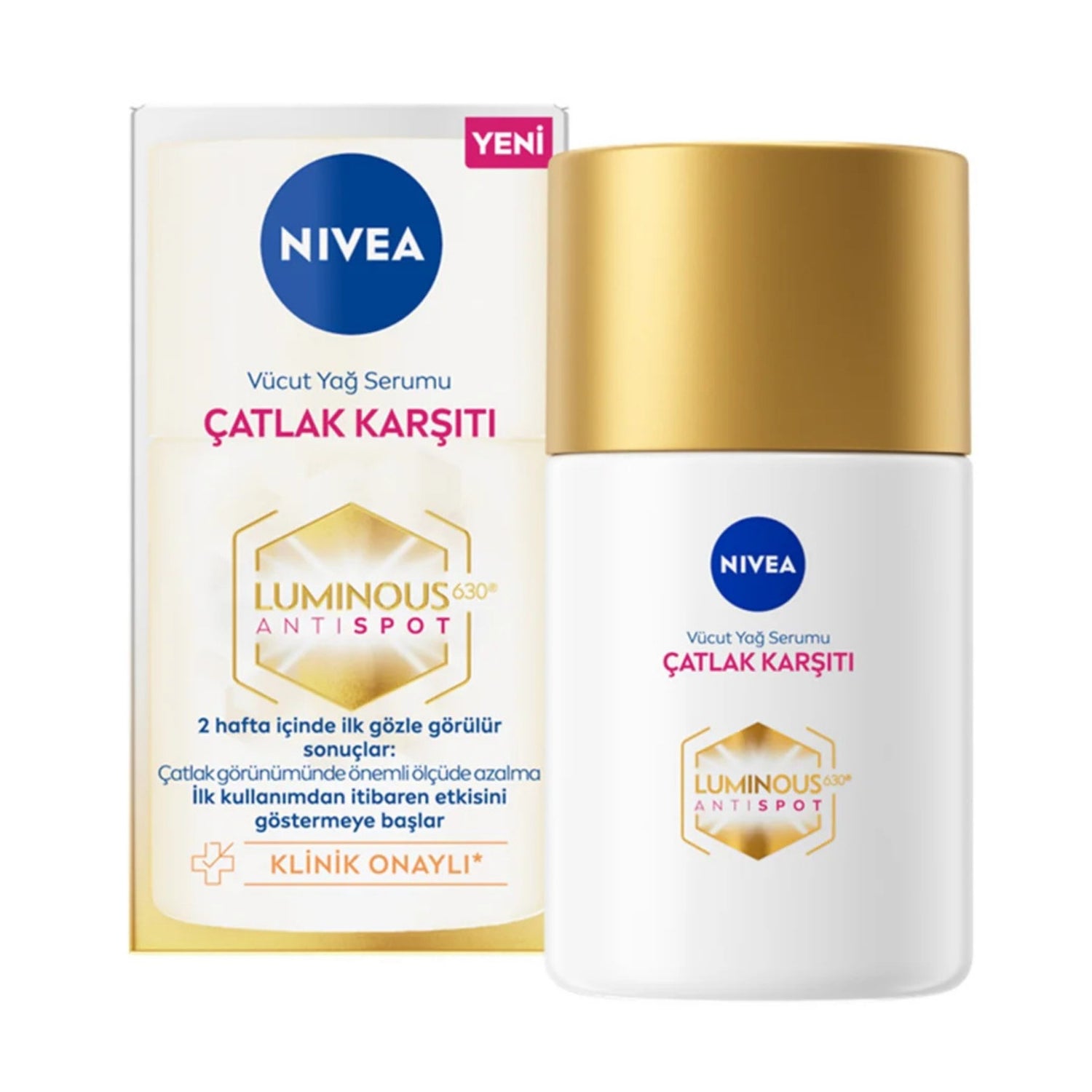 Nivea Luminous Çatlak Karşıtı Vücut Yağ Serumu 100 ml