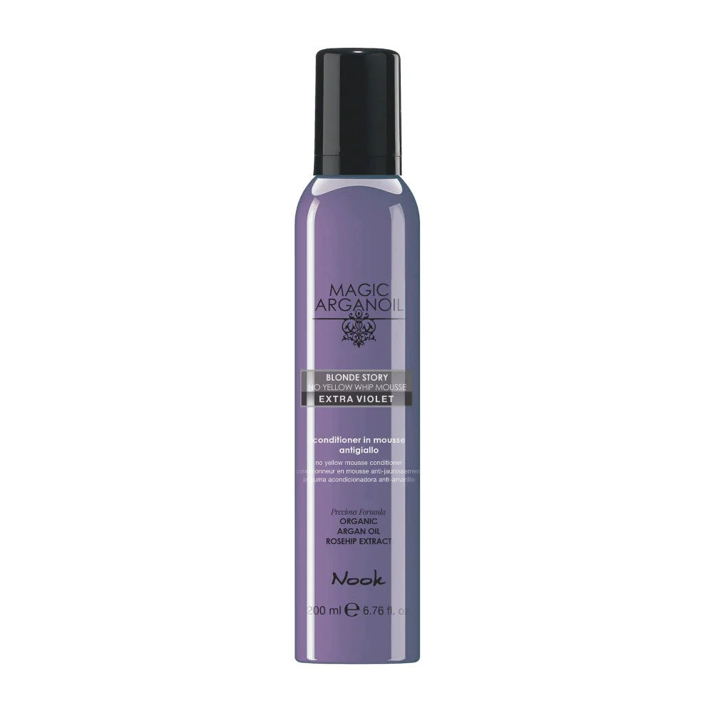 Nook Magic Arganoil Blonde Story Sarı Saçlar İçin Parlatıcı Köpük Saç Kremi 200ml