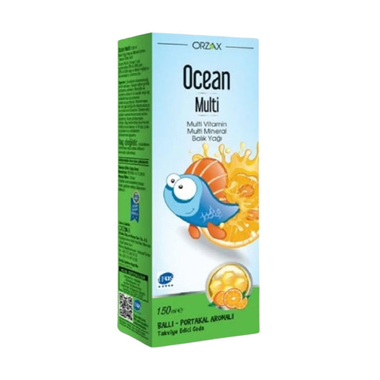 Orzax Ocean Ballı Portakal Konsantreli Şurup 150 ml