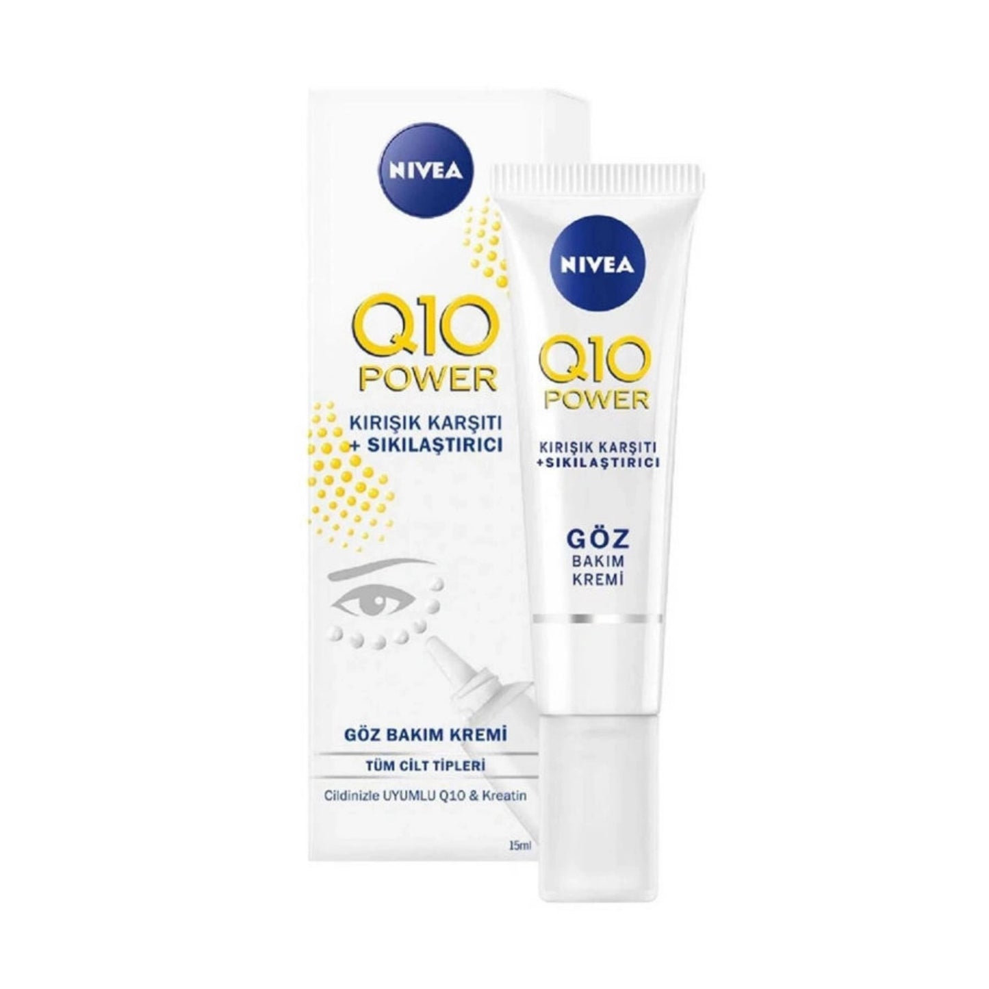 Nivea Q10 Kırışık Karşıtı Göz Bakım Kremi 15 ml