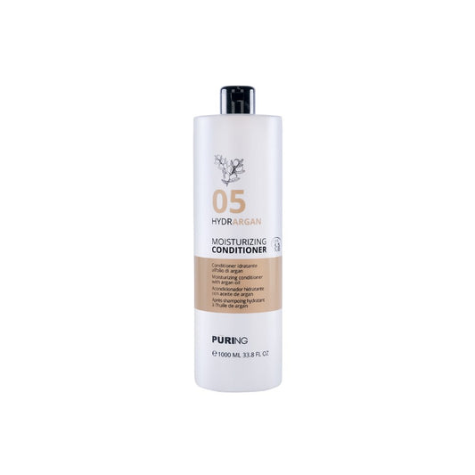 PURING 05 HydrArgan Normal ve Kuru Saçlar için Argan & Keten Tohumlu Nemlendirici Saç Kremi 1000ml