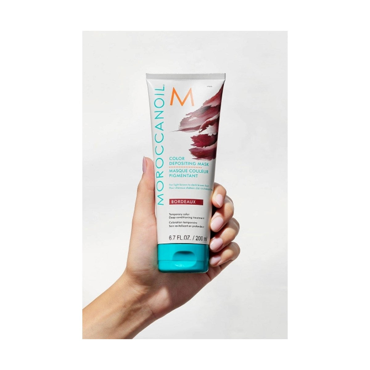Moroccanoil Bordeaux Bordo Renk Tazeleyici Saç Maskesi 200ml
