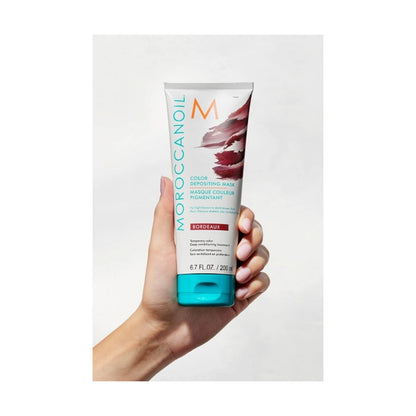 Moroccanoil Bordeaux Bordo Renk Tazeleyici Saç Maskesi 200ml