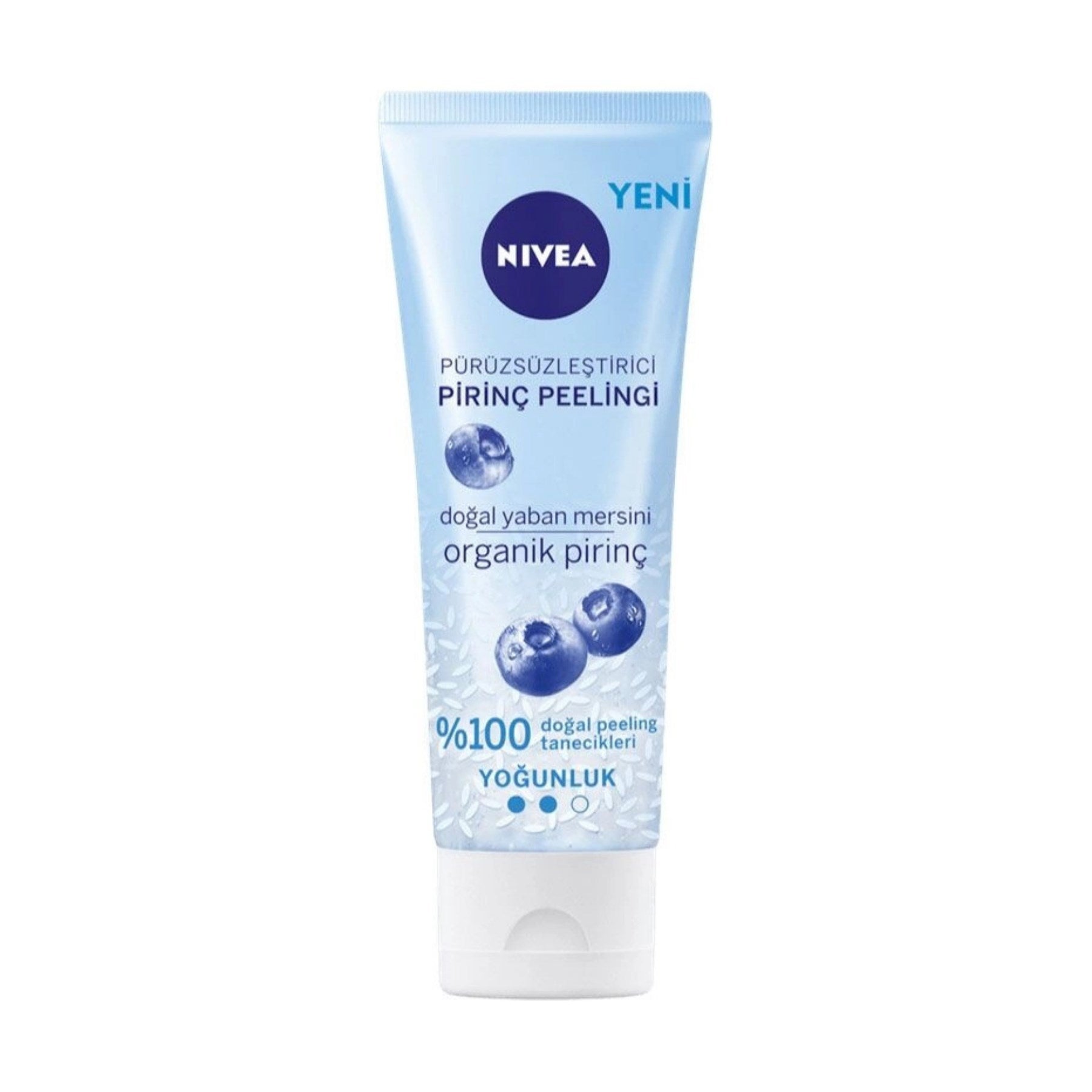 Nivea Pürüzsüzleştirici Doğal Yaban Mersini Pirinç Peelingi 75 ml