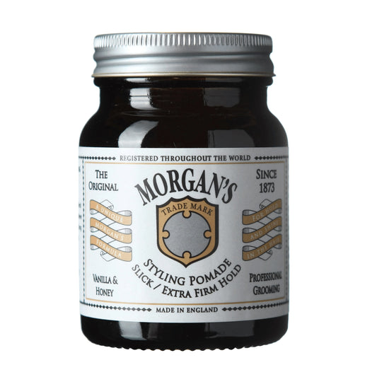 MORGAN'S POMADE Styling Extra Hold Vanilla & Honey Extra Sert Tutucu Parlaklık Veren Pomad (WHITE LABEL) 100gr