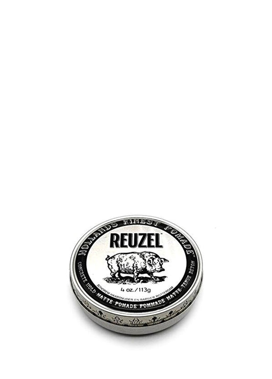 Reuzel Concrete Hold Matte Pomade Güçlü Tutuşlu, Mat Bitişli Su Bazlı Pomad 113 gr
