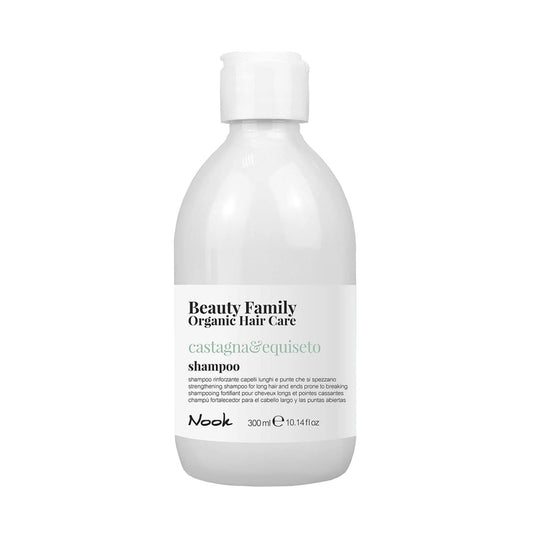 Nook Beauty Family Uzun Zayıf Saçlara Kestane Atkuyruğu Özlü Güçlendirici Kırılma Karşıtı Şampuan 300ml
