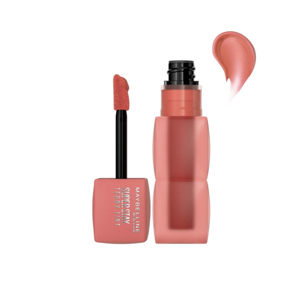 Maybelline Super Stay Teddy Tint Uzun Süre Kalıcı Likit Mat Tint - 10 Current Mood