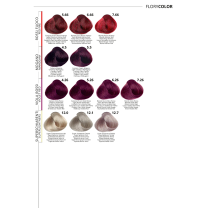 PURING Flory Color Papatya Özlü Amonyaksız Saç Boyası 100ml - 7.3 Kumral Dore (Bal Kumral)