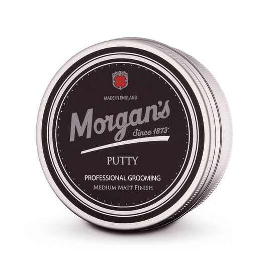 MORGAN'S POMADE Putty Medium Matt Finish Orta Tutuşlu, Hacim Veren Mat Şekillendirici Krem 75ml