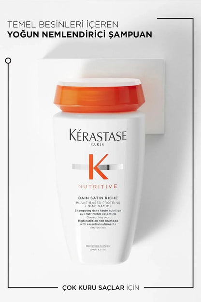 Kerastase Nutritive Bain Satin Nemlendirici Şampuan 250 ml