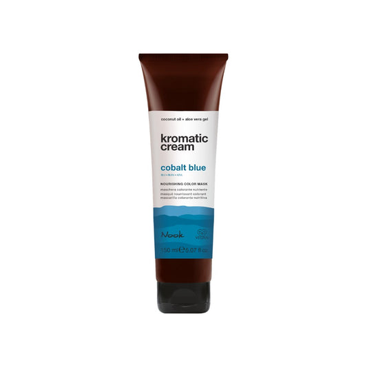 Nook Kromatic Cream Cobalt Blue Mavi Ton Yapıcı Işıltı Veren Saç Maskesi 150ml