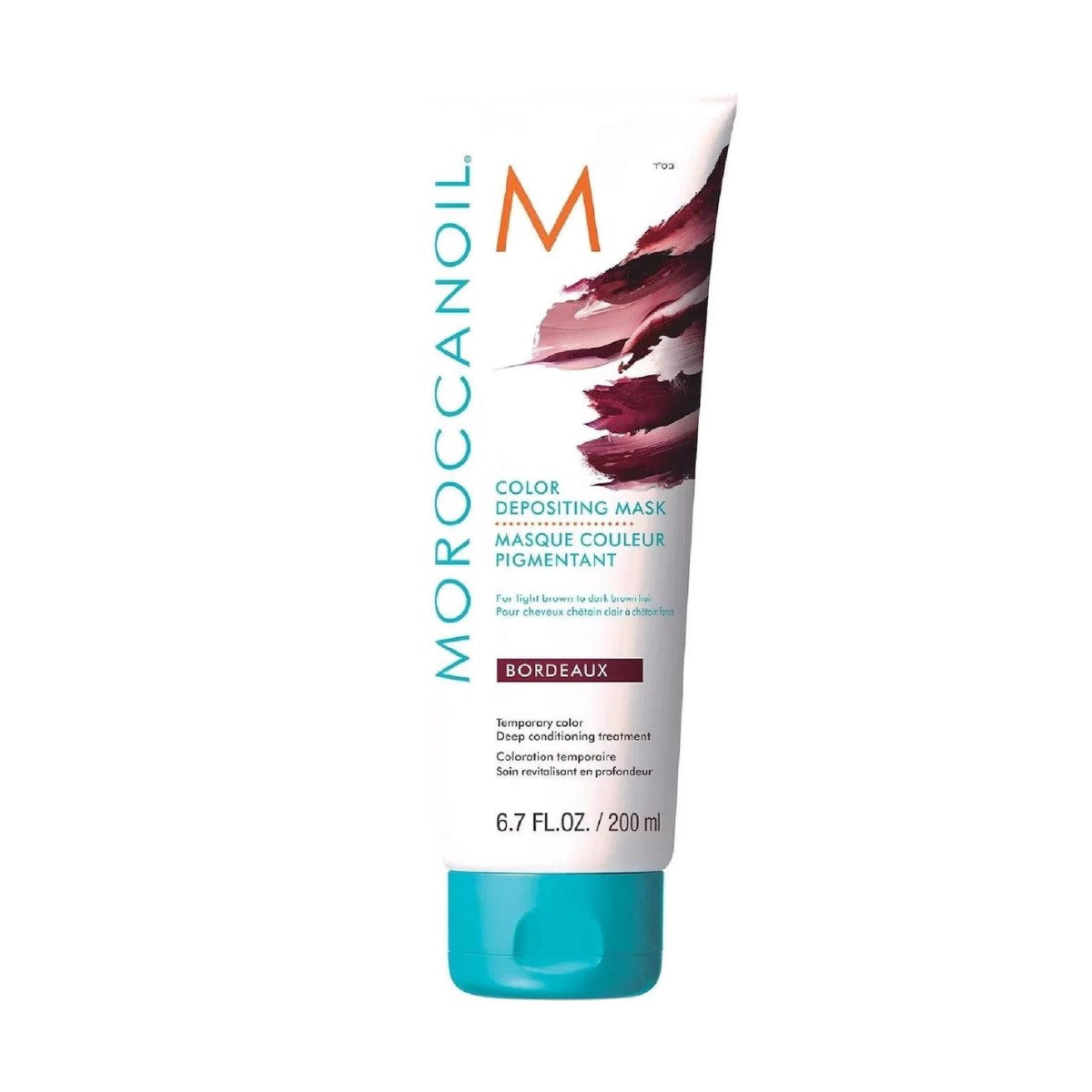 Moroccanoil Bordeaux Bordo Renk Tazeleyici Saç Maskesi 200ml